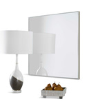 Alexo Silver Square Mirror thumbnail 4