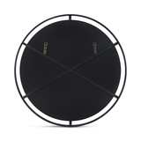 Cashel Round Iron Mirror thumbnail 5