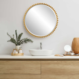 Taza Gold Round Mirror thumbnail 6