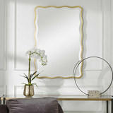 Aneta Gold Scalloped Mirror thumbnail 6