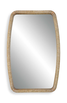 Tiki Rattan Mirror