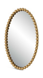 Serna Gold Oval Mirror thumbnail 4