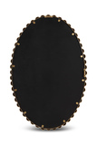 Serna Gold Oval Mirror thumbnail 5