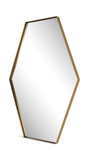 Ankara Brass Hexagon Mirror thumbnail 5