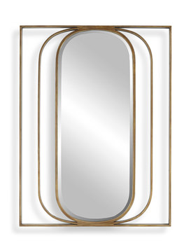Replicate Contemporary Oval Mirror