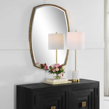 Varenna Aged Gold Vanity Mirror thumbnail 8
