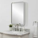 Crofton Lighted Nickel Vanity Mirror thumbnail 13