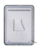 Crofton Lighted Nickel Vanity Mirror thumbnail 9