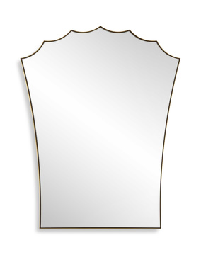 Monarch Scalloped Arched Vanity Mirror