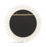 Aga Round Gold Mirror thumbnail 5