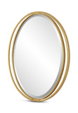 Rhodes Gold Oval Mirror thumbnail 4