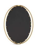 Rhodes Gold Oval Mirror thumbnail 5