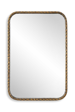 A Little Knotty Bronze Vanity Mirror