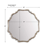 Valentia Silver Mirror thumbnail 2