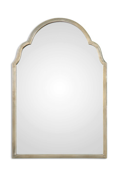Brayden Petite Silver Arch Mirror