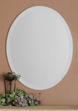 Frameless Vanity Oval Mirror thumbnail 3
