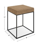 Laramie Rustic Rope Accent Table thumbnail 4