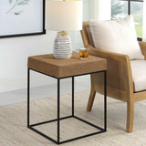 Laramie Rustic Rope Accent Table thumbnail 2