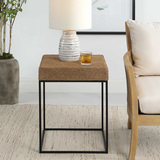Laramie Rustic Rope Accent Table thumbnail 6