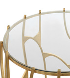 Ritual Round Gold Side Table thumbnail 4
