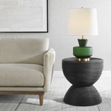 Bongo Black Rattan Side Table thumbnail 4