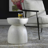 Inhale Cast White Accent Table thumbnail 5