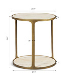 Clench Brass Side Table thumbnail 4
