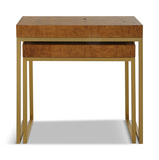 Burl-esque Wooden Nesting Tables Set/2 thumbnail 7