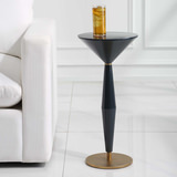 Luster Navy Blue Accent Table thumbnail 6