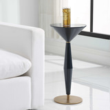Luster Navy Blue Accent Table thumbnail 2