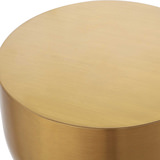 Golden Vessel Modern Accent Table thumbnail 3
