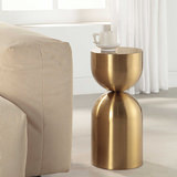 Golden Vessel Modern Accent Table thumbnail 6