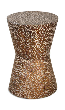 Cutler Drum Shaped Accent Table