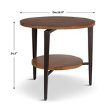 Loddon Oak Side Table thumbnail 3