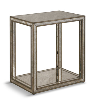 Julie Mirrored End Table