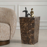 Poe Marble Accent Table thumbnail 4