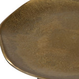 Lily Pad Antique Brass Accent Table thumbnail 2