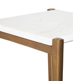 Affinity White Marble Accent Table thumbnail 5