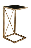 Zafina Gold Accent Table thumbnail 1