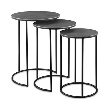Erik Metal Nesting Tables Set/3