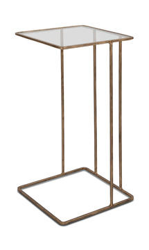 Cadmus Gold Accent Table