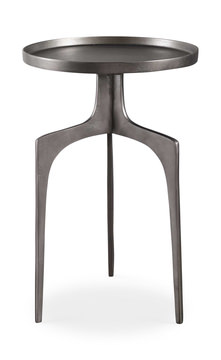 Kenna Nickel Accent Table