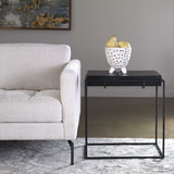 Telone Modern Black Side Table thumbnail 5