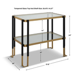 Kentmore Glass Side Table thumbnail 4