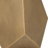 Comet Geometric Bronze Accent Table thumbnail 2