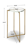 Star-crossed Glass Accent Table thumbnail 2