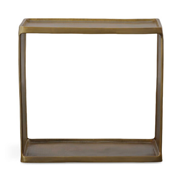 Derwent Antique Brass Side Table