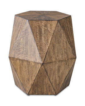 Volker Honey Geometric Accent Table