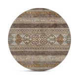 Juniper Chocolate Area Rug - 8′0″ Round thumbnail 1