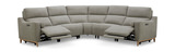 Janell 5 Piece Modular Sectional With 3 Power Reclining Seats thumbnail 2